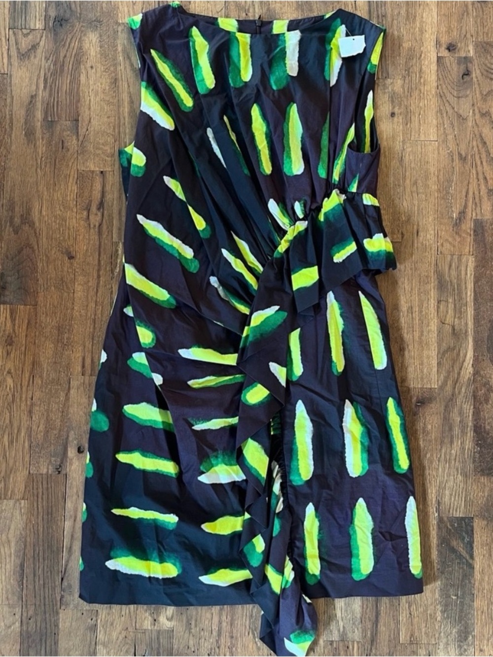DRIES VAN NOTEN
Dries Van Noten Len Lye Edition Gabardine Dress. NWT